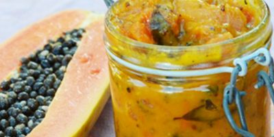 Papaya-Chutney Bild Papaya-Chutney