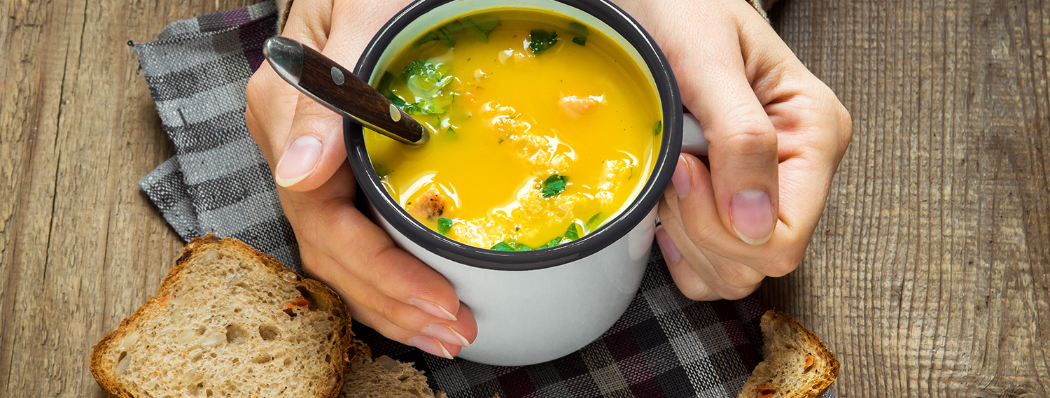 Suppe Winterzeit und Suppe