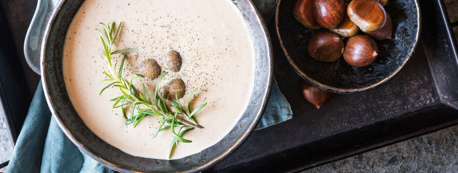 Maronensuppe-Banner Maronensuppe